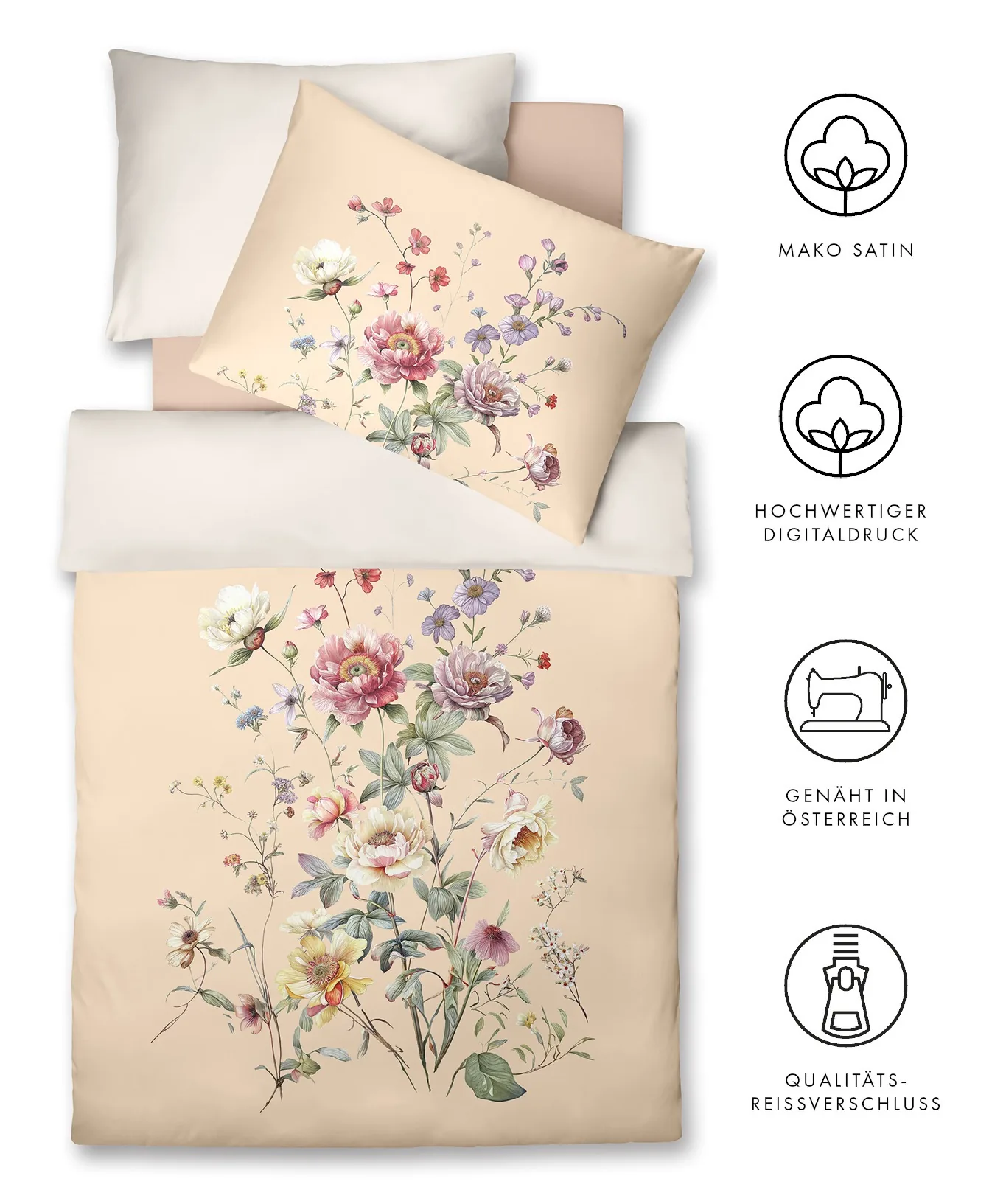 Bed Art Peach – Freisteller
