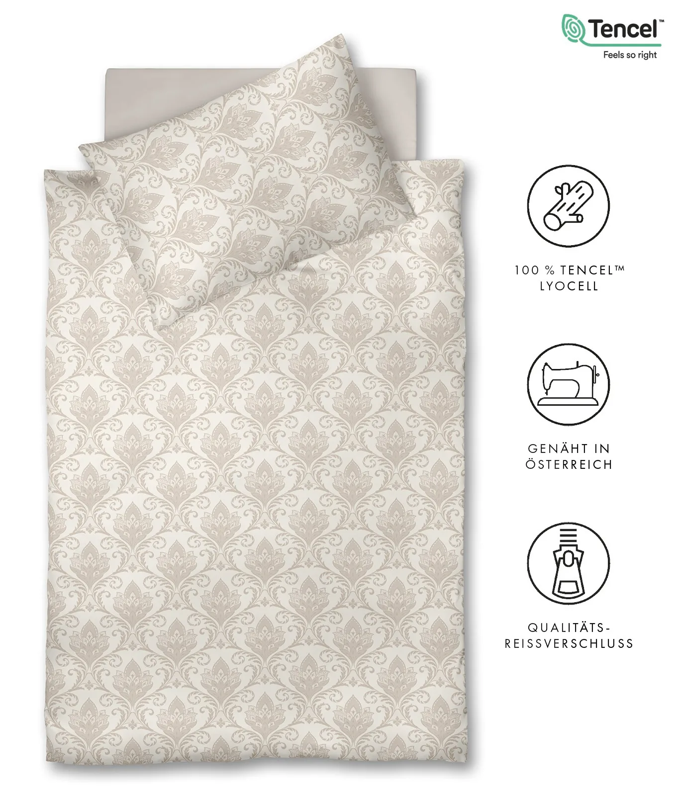 Luxury Jacquard Sandstone – Freisteller