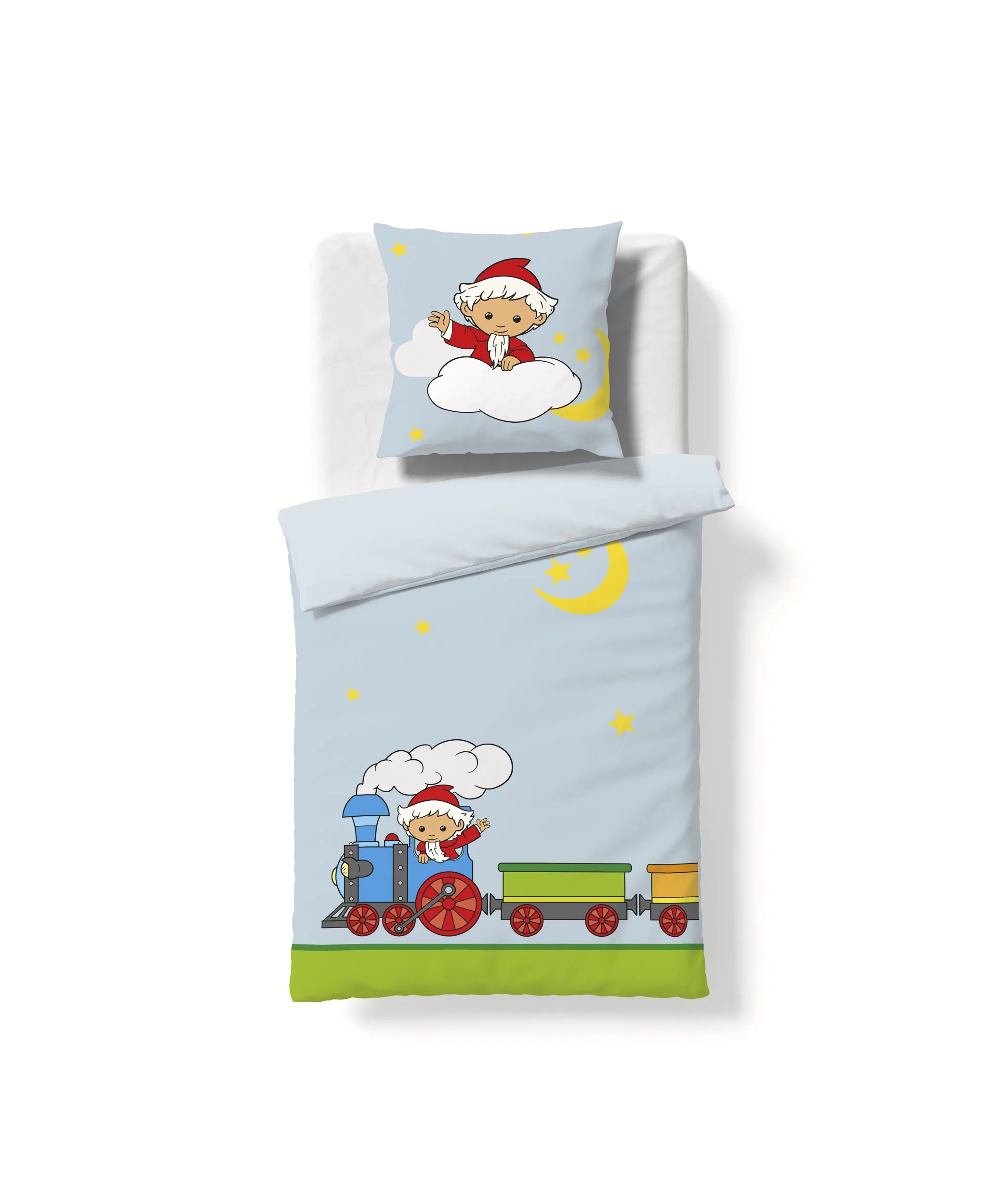 Sandmann 114622 Bettwäsche aus Mako-Satin