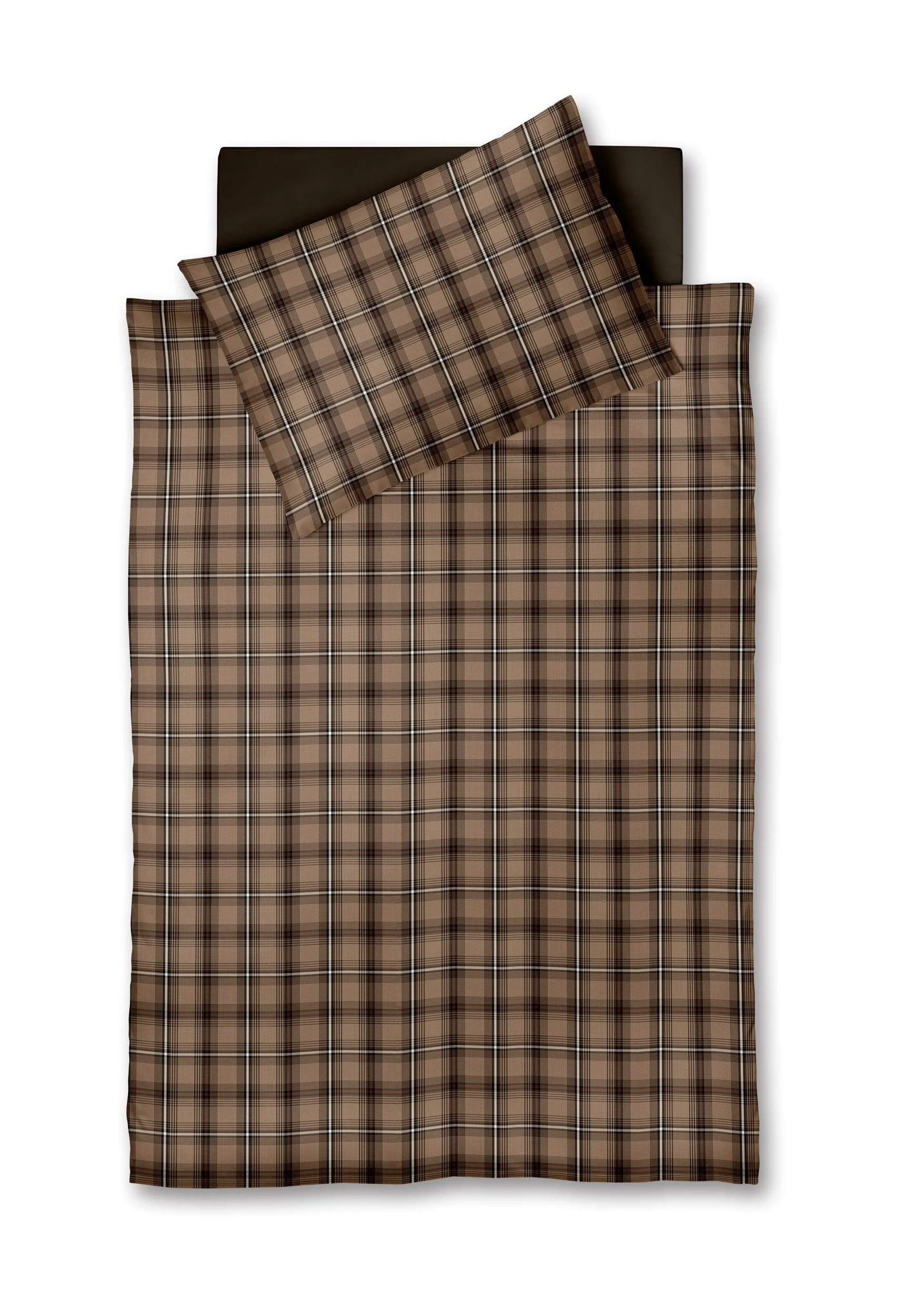 Lech 055083 Bettwäsche aus Köper-Flanell