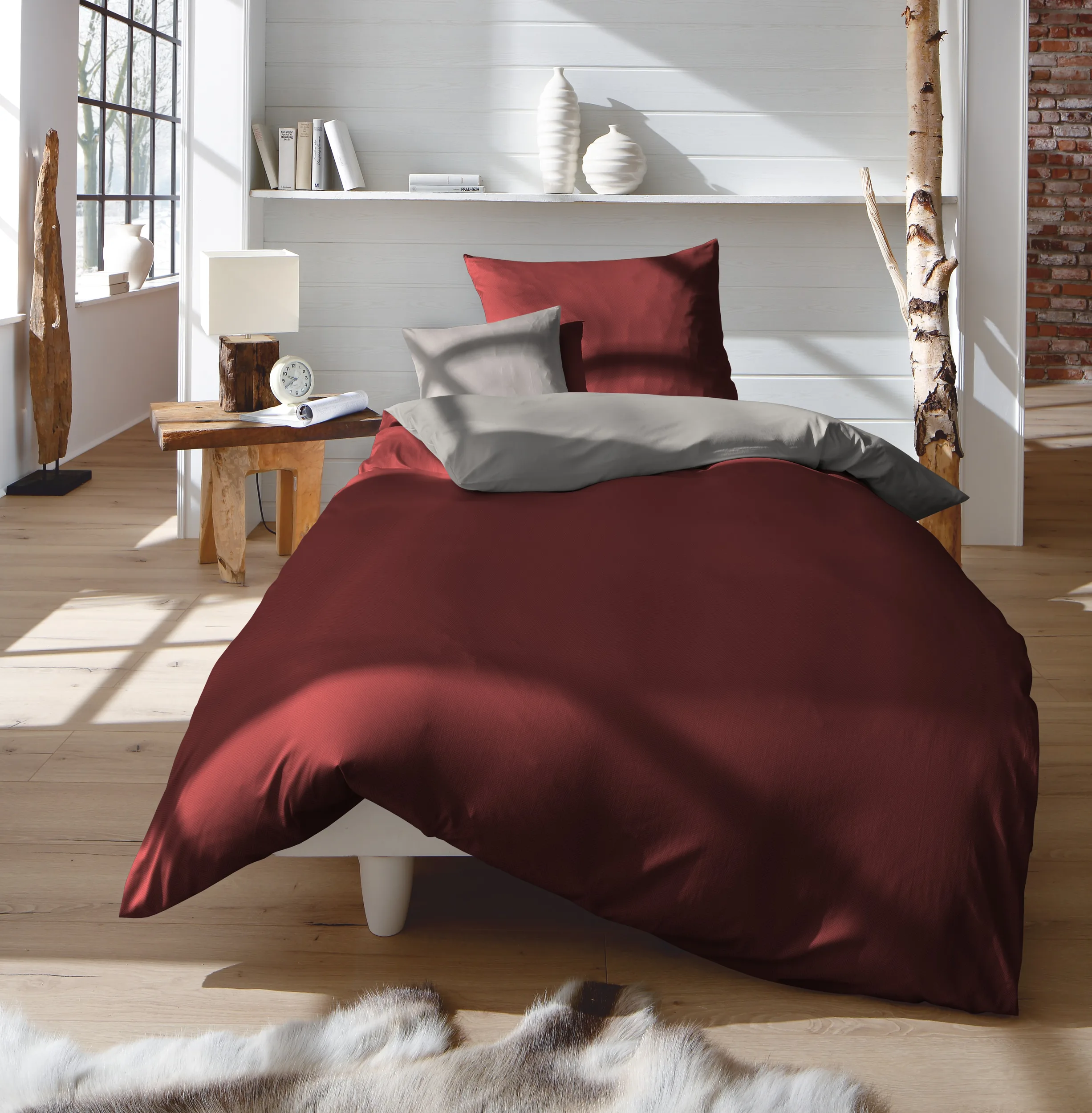 Lech W Rot-Taupe – Ambiente