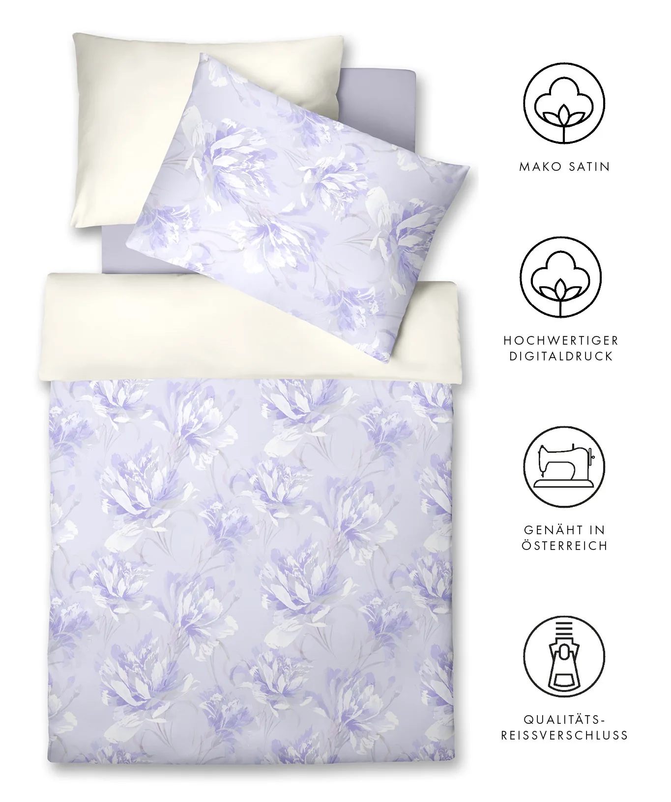 Bed Art Lilac – Freisteller